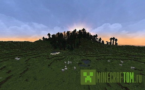 Карта 2K Realistic Custom Terrain (Реалистичные земли)