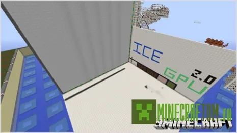 Карта Redstone GPU (Современные испытания) для игры Майнкрафт Карта Redstone GPU (Современные испытания) для игры Майнкрафт