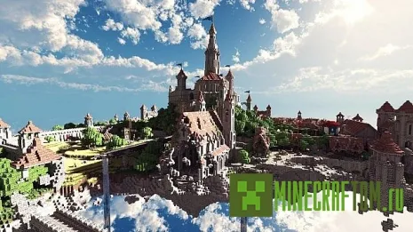 Карта Terados SkyLand (Небесная земля Терадос) игры Minecraft Карта Terados SkyLand (Небесная земля Терадос) игры Minecraft