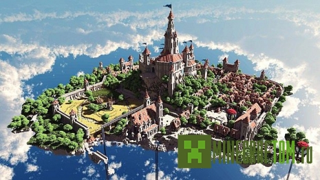 Карта Terados SkyLand (Небесная земля Терадос) игры Minecraft Карта Terados SkyLand (Небесная земля Терадос) игры Minecraft