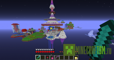 Карта Super Mario Galaxy (Галактика Супер Марио)