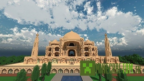 Карта Taj Mahal (Тадж Махал) для игры Майнкрафт