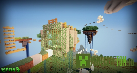 Карта iSprint 2 (Ай Спринт 2) игры Майнкрафт