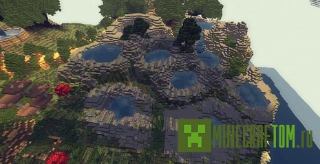 Карта Genesis Turtle (Генезис черепаха) для игры Майнкрафт