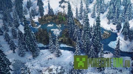 Карта Vinterns Port для игры Майнкрафт