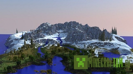 Карта Lands of Luvem (Земли Лювем) для игры Майнкрафт