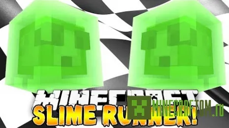 Карта Slime Runner (Бег на слизи) для игры Minecraft Карта Slime Runner (Бег на слизи) для игры Minecraft