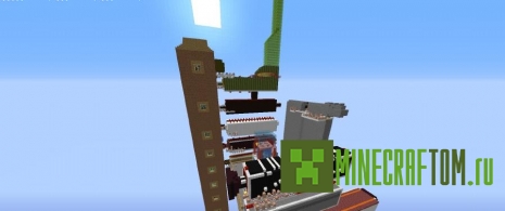 Карта Parkour Challonge для игры Minecraft