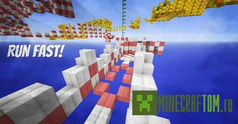 Карта iCrave Parkour (Страстный паркур) игры Minecraft
