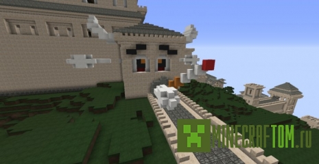 Карта Cair Paravel (Кэр Паравел) для игры Minecraft