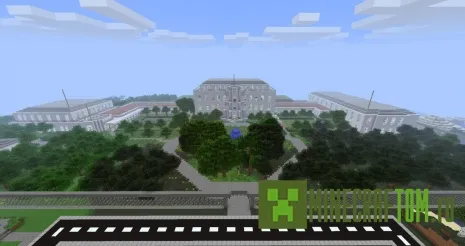 Карта White house (Белый Дом) для игры Майнкрафт