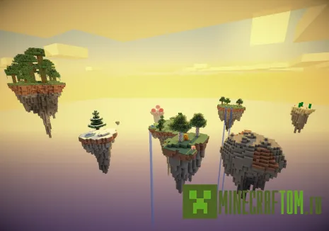 Карта Floating Survival Island (Плавающий остров на выживание) Карта Floating Survival Island (Плавающий остров на выживание)