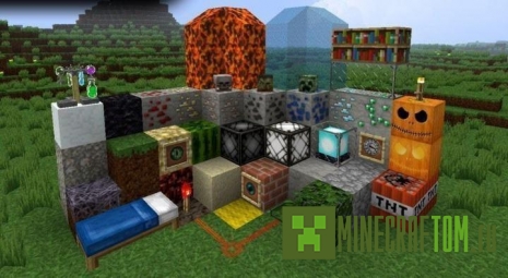 Текстуры DeremerPack (Демер пак) версии 1.5.2 Майнкрафт