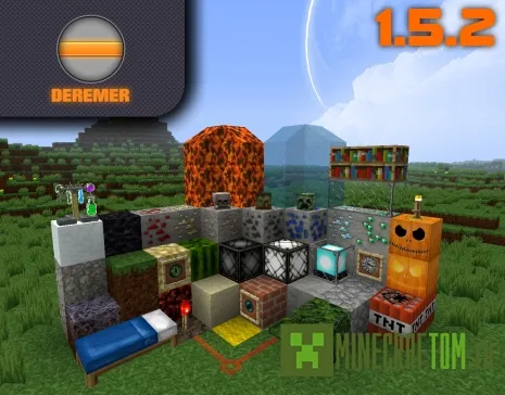 Текстуры DeremerPack (Демер пак) версии 1.5.2 Майнкрафт Текстуры DeremerPack (Демер пак) версии 1.5.2 Майнкрафт