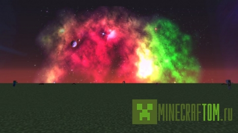 Текстуры Realistic Space sky (Реалистичное космическое небо) для 1.8 Текстуры Realistic Space sky (Реалистичное космическое небо) для 1.8