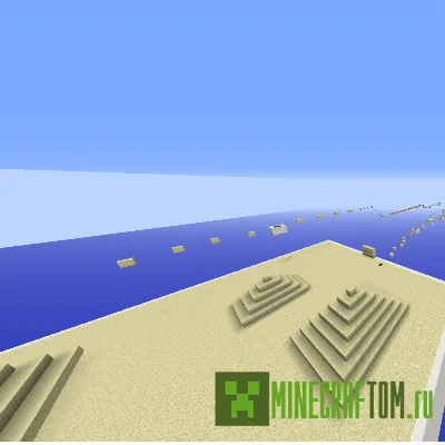 Карта Pyramidic Parkour (Паркур в пирамиде) для игры Майнкрафт