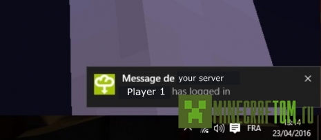 Плагин Pushalot для версии 1.8 игры Майнкрафт