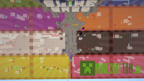 Карта Slime Grid (Сетка из слизи) для игры Майнкрафт