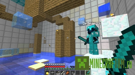 Карта D. I. T. A. Laboratories (Лаборатории Д.И.Т.А) для Майнкрафт