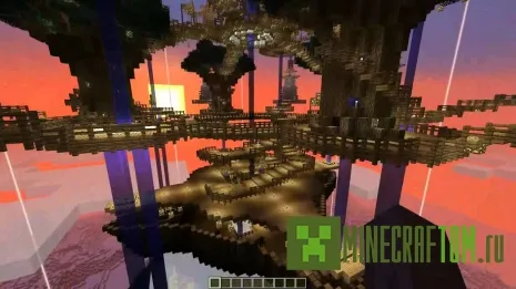 Карта The Hotel Tree (Отель дерево) для игры Майнкрафт Карта The Hotel Tree (Отель дерево) для игры Майнкрафт