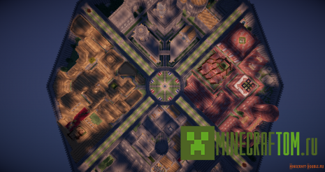 Карта Darkewater (Темные воды) для игры Майнкрафт