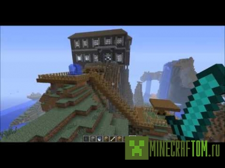 Карта Spruce Mountain Manor (Горная усадьба Спруче) для Майнкрафт