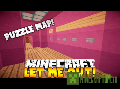 Карта Let me out (Выпусти меня) для игры Minecraft
