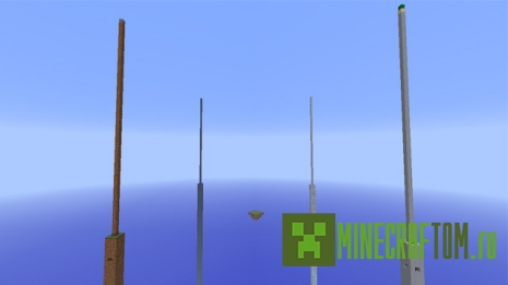 Карта 4 Pillar Survival (Выживание Четыре столба) Minecraft Карта 4 Pillar Survival (Выживание Четыре столба) Minecraft