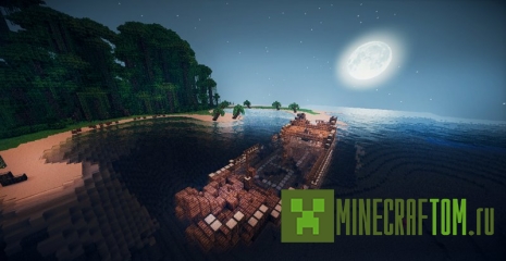Карта Crusoe (Крузо) для игры Minecraft