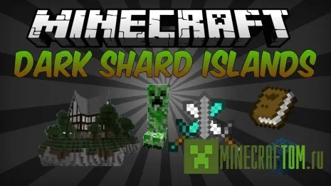 Карта Darkshard islands (Темные острова) для Майнкрафт