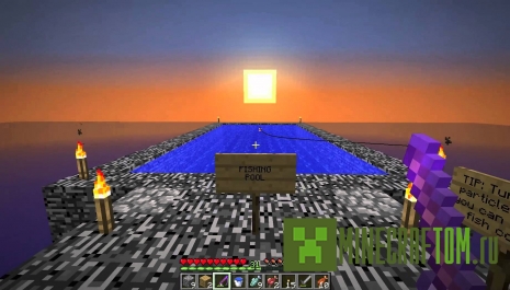Карта Pengi's fishing (Рыбалка Пенги) для игры Майнкрафт