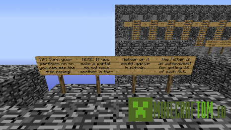 Карта Pengi's fishing (Рыбалка Пенги) для игры Майнкрафт