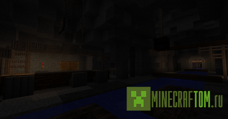 Карта Darker Depths (Темные глубины) для игры Minecraft