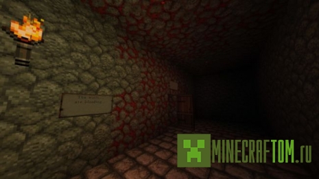 Карта Into the depths (На глубине) для игры Minecraft