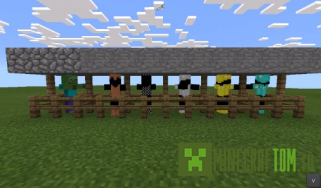 Мод Haunted Armor (Заколдованная броня) версий 0.10.х Майнкрафт ПЕ Мод Haunted Armor (Заколдованная броня) версий 0.10.х Майнкрафт ПЕ