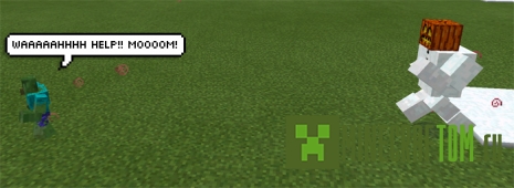 Мод More Mutant Creatures (Больше мутантов) для MCPE Мод More Mutant Creatures (Больше мутантов) для MCPE