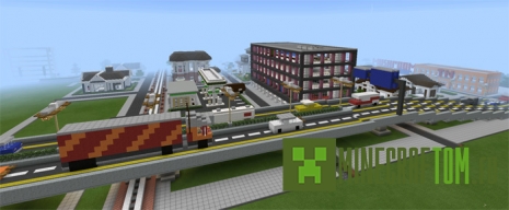 Карта Big Venom City (Большой город Веном) MCPE Карта Big Venom City (Большой город Веном) MCPE