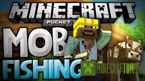 Карта Mob Fishing (Рыбачим на мобов) для Майнкрафт ПЕ Карта Mob Fishing (Рыбачим на мобов) для Майнкрафт ПЕ