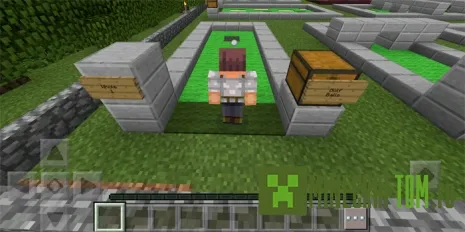 Карта MineGolf (Мини гольф) для MCPE Карта MineGolf (Мини гольф) для MCPE