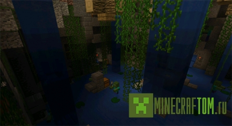 Карта Down the Well (В колодец) для MCPE Карта Down the Well (В колодец) для MCPE