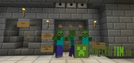 Карта 8 Redstone Creations (8 построек редстоун) для MCPE Карта 8 Redstone Creations (8 построек редстоун) для MCPE