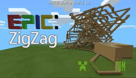 Карта EPIC: ZigZag (Эпический Зиг-Заг) для MCPE