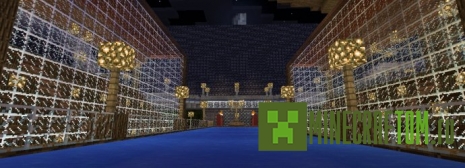 Карта HydroLand (Водная земля) для Майнкрафт ПЕ