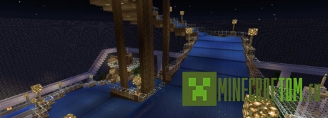 Карта HydroLand (Водная земля) для Майнкрафт ПЕ