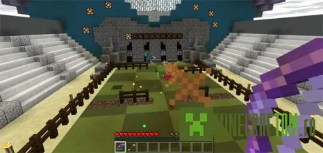 Карта Blocks vs Zombies (Блоки и зомби) для MCPE Карта Blocks vs Zombies (Блоки и зомби) для MCPE