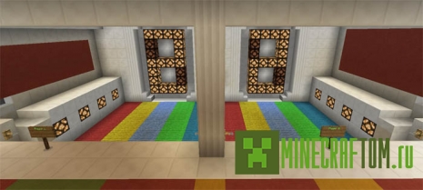 Карта No Jumping (Нет прыжкам) для портативной версии Майнкрафт ПЕ