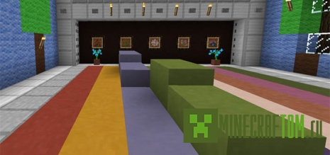 Карта No Jumping (Нет прыжкам) для портативной версии Майнкрафт ПЕ