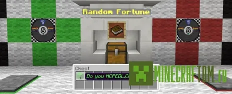 Карта Magic 8-Ball (Магический шар 8) MCPE Карта Magic 8-Ball (Магический шар 8) MCPE