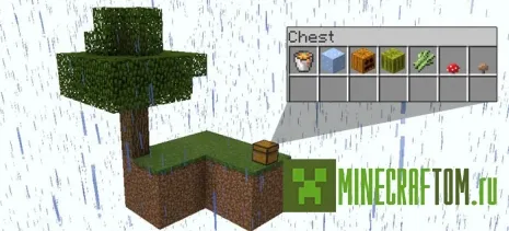 Карта New Skyblock (Новые небесные блоки) Карта New Skyblock (Новые небесные блоки)