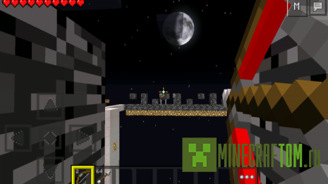 Карта Sky Battle Bow (Небесная битва на луках) для Майнкрафт ПЕ Карта Sky Battle Bow (Небесная битва на луках) для Майнкрафт ПЕ